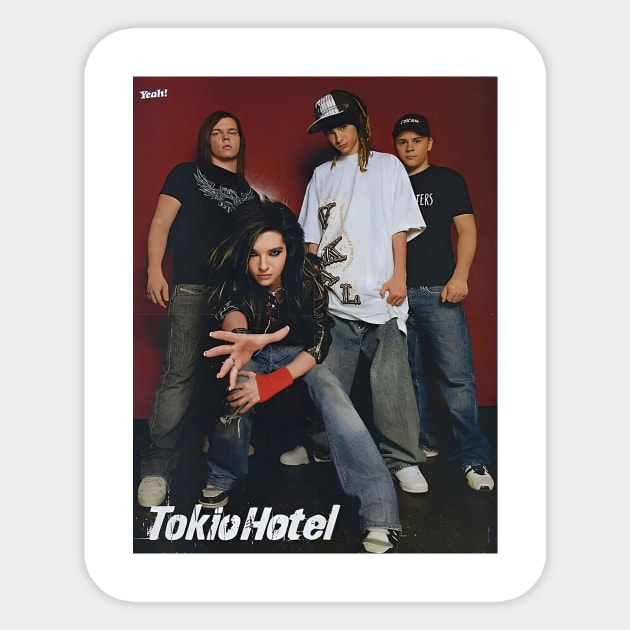 (HD)Tokio hotel Sticker by chadespinoza